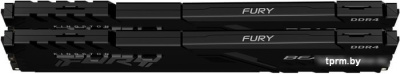 Оперативная память Kingston FURY Beast 2x8GB DDR4 PC4-28800 KF436C17BBK2/16 