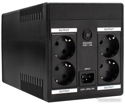 Источник бесперебойного питания ExeGate SpecialPro UNB-1500.LED.AVR.4SH EP285499RUS 