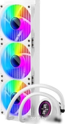 Система жидкостного охлаждения для процессора 1stPlayer TS4 360 (белый) 
