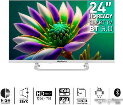 Телевизор Topdevice Frameless Neo TDTV24CS04H_WE 