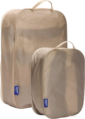 Thule Packing Cube Set (S+M) с сеткой 3205579 TPCS204GB (бежевый) 