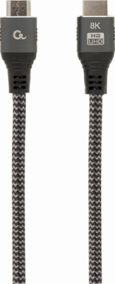 Кабель Cablexpert CCB-HDMI8K-1M HDMI - HDMI (1 м, черный/серый)