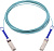 Кабель Mellanox QSFP28 - QSFP28 MFA1A00-C010 (10 м, голубой) 