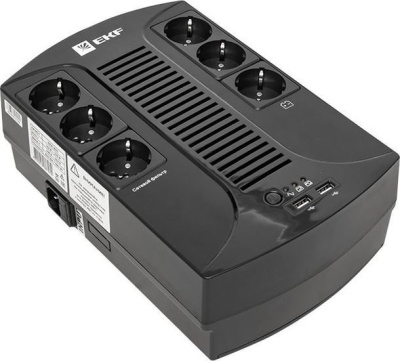 Источник бесперебойного питания EKF E-Power Home 800 ВА Proxima SSW-800 