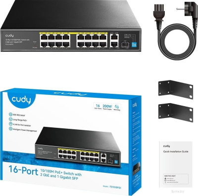 Неуправляемый коммутатор Cudy FS1018PS1 4.0 