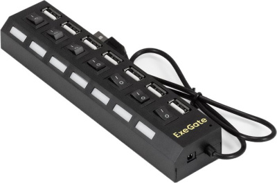 USB-хаб ExeGate DUB-72SW EX293978RUS 