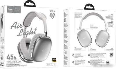 Наушники Hoco W35 Air Light (серебристый) 