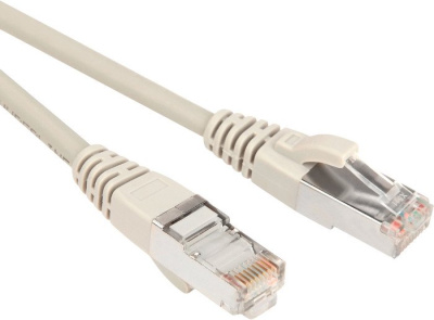 Кабель Hyperline PC-LPM-STP-RJ45-RJ45-C5e-1M-LSZH-GY 