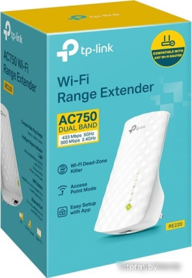 Усилитель Wi-Fi TP-Link RE220  Усилитель Wi-Fi TP-Link RE220