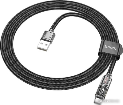 Кабель Hoco U122 USB Type-A - USB Type-C (1.2 м, черный) 