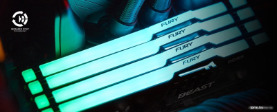 Оперативная память Kingston FURY Beast RGB 32ГБ DDR5 5200 МГц KF552C40BBA-32 