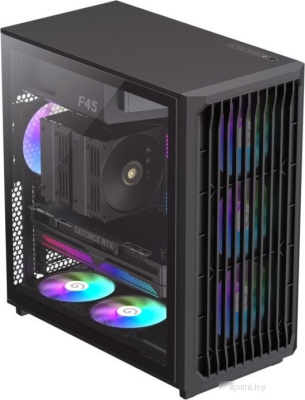 Корпус GameMax F45 BK (черный) 