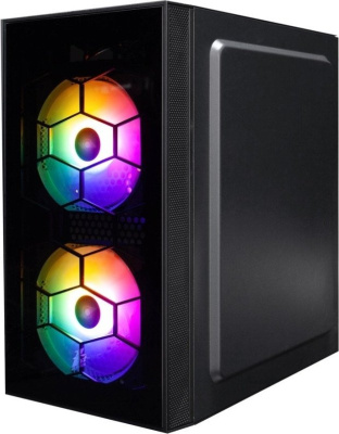 Корпус 1stPlayer FireBase X1-BK-3F1 