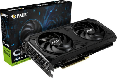 Видеокарта Palit GeForce RTX 4070 Dual OC NED4070S19K9-1047D 