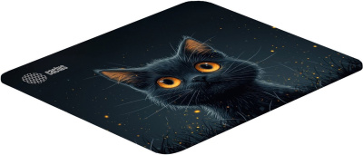 Коврик для мыши CACTUS Black Cat CS-MPC-D09S 