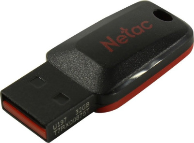 Netac U197 USB 2.0 4GB NT03U197N-004G-20BK 