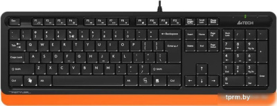 Клавиатура A4Tech Fstyler FK10 (черный/оранжевый) 
