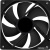 Вентилятор для корпуса AeroCool Force 12 PWM (черный) 