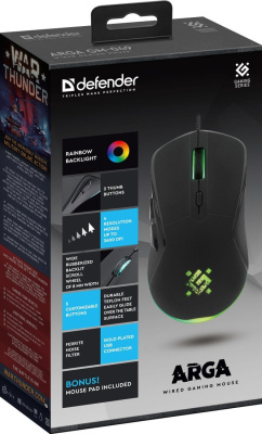 Игровая мышь Defender Arga GM-049 