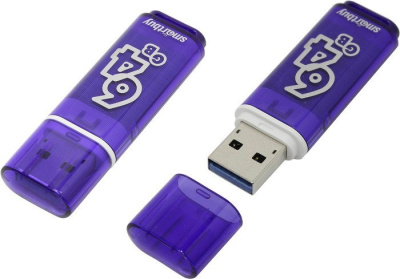 SmartBuy Glossy Dark Blue 64GB [SB64GBGS-DB] 