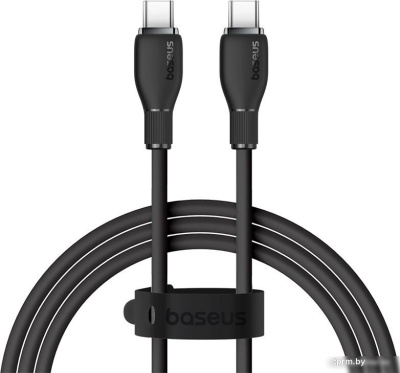 Кабель Baseus Pudding Series Fast Charging Cable 100W USB Type-C - USB Type-C (1.2 м, черный) 