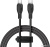 Кабель Baseus Pudding Series Fast Charging Cable 100W USB Type-C - USB Type-C (1.2 м, черный) Кабель Baseus Pudding Series Fast Charging Cable 100W USB Type-C - USB Type-C (1.2 м, черный)
