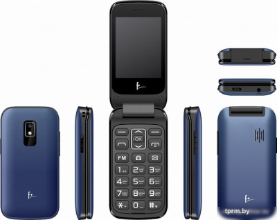 Кнопочный телефон F+ Flip 280 (синий) 