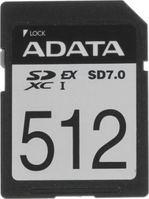Карта памяти ADATA Premier Extreme SDXC SD 7.0 512GB ASD512GEX3L1-C