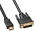 Кабель Buro HDMI-19M-DVI-D-3m 
