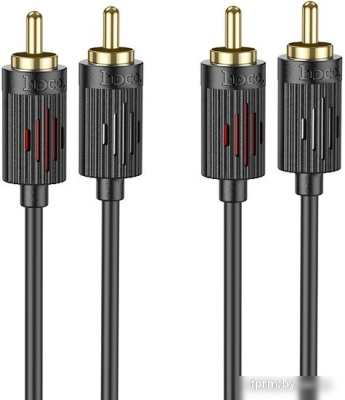 Кабель Hoco UPA29 2 RCA - 2 RCA (1.5 м, черный) 
