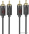 Кабель Hoco UPA29 2 RCA - 2 RCA (1.5 м, черный) Кабель Hoco UPA29 2 RCA - 2 RCA (1.5 м, черный)