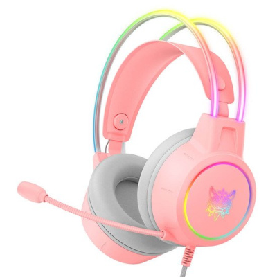 Наушники Onikuma X15 Pro (розовый) 