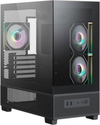 Корпус XASTRA Q500M 3ARGB-C10 (черный)