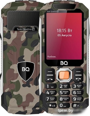 Мобильный телефон BQ-Mobile BQ-2817 Tank Quattro Power (камуфляж) 