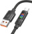 Кабель Hoco U126 USB Type-A - USB Type-C (1.2 м, черный) Кабель Hoco U126 USB Type-A - USB Type-C (1.2 м, черный)