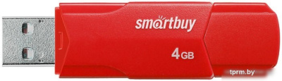 USB Flash SmartBuy Clue 4GB (красный) 