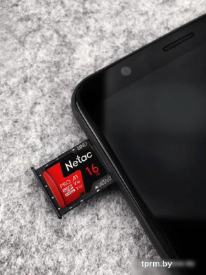 Карта памяти Netac P500 Extreme Pro 16GB NT02P500PRO-016G-R (с адаптером) 