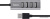 USB-хаб Hoco HB1 (серый) 