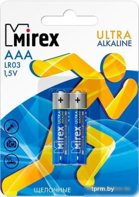 Mirex Ultra Alkaline AAA 2 шт LR03-E2 
