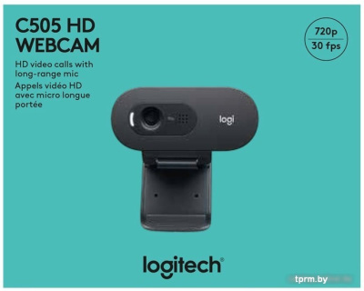 Веб-камера Logitech C505 