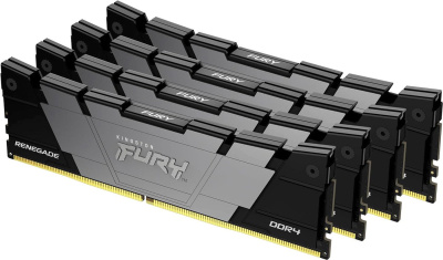 Оперативная память Kingston FURY Renegade 4x32ГБ DDR4 3600 МГц KF436C18RB2K4/128 