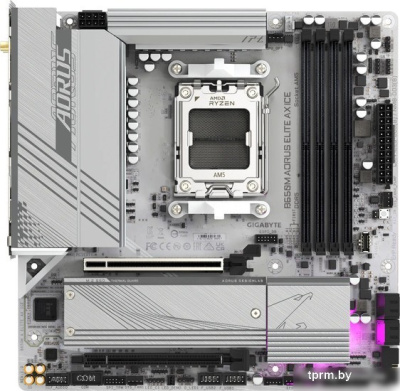 Материнская плата Gigabyte B650M Aorus Elite AX Ice 