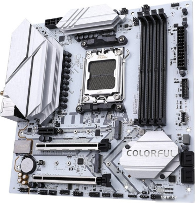 Материнская плата Colorful Battle-AX B650M-White WiFi V14 