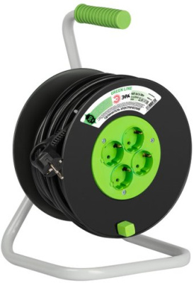 Удлинитель на катушке ЭРА GREEN LINE KAT-3x1.5-30m Б0065110