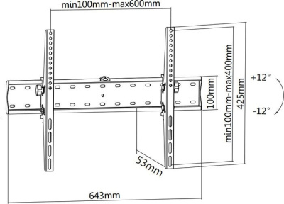 Кронштейн Ultramounts UM839T 