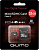 QUMO microSDHC QM32GMICSDHC10U3 32GB (с адаптером) 