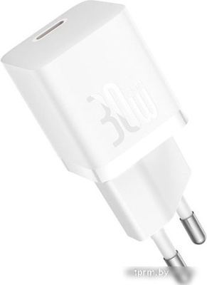 Сетевое зарядное Baseus GaN5 Fast Charger Mini 1C 30W CCGN070502 (белый) 