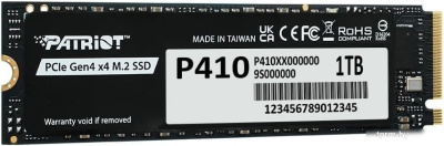 Patriot P410 1TB P410P1TBM28H 