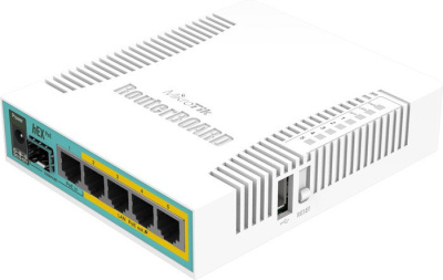 Маршрутизатор Mikrotik Hex PoE [RB960PGS] 