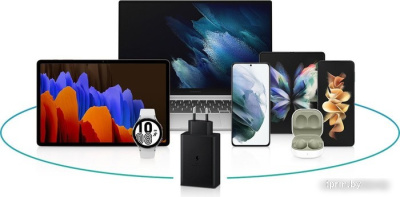 Сетевое зарядное Samsung EP-T6530NBEGEU 